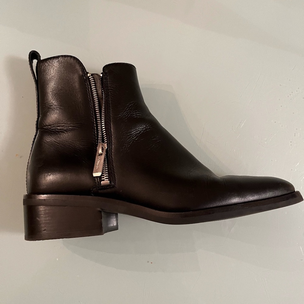 3.1 Phillip Lim Alexa Leather Ankle Boots Size EU39.5 (US 9.5)